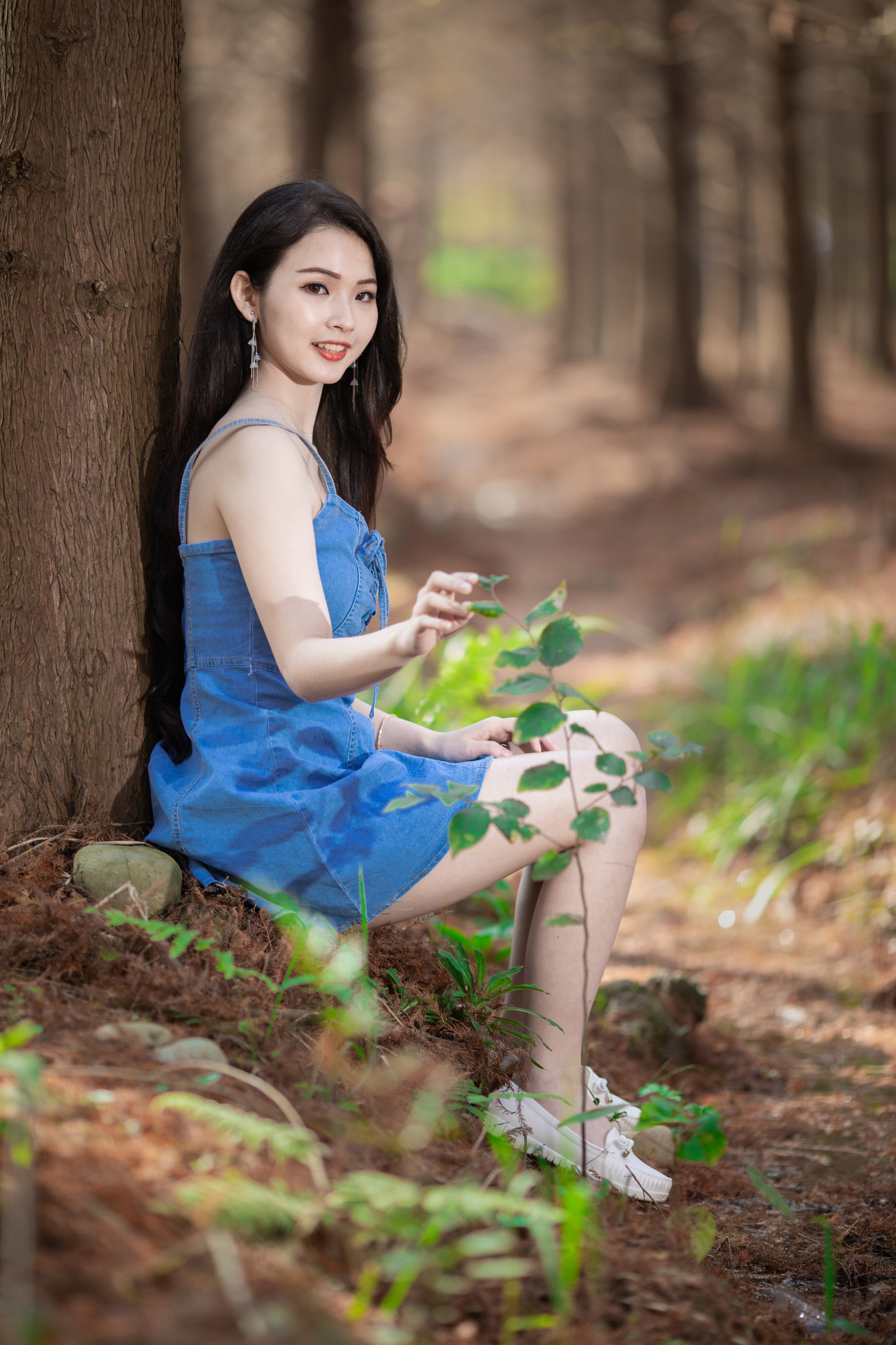 沈秋國作品  邻家女孩杨宓凌